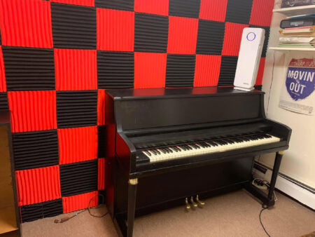 piano studio at Jimmy Osborne Music